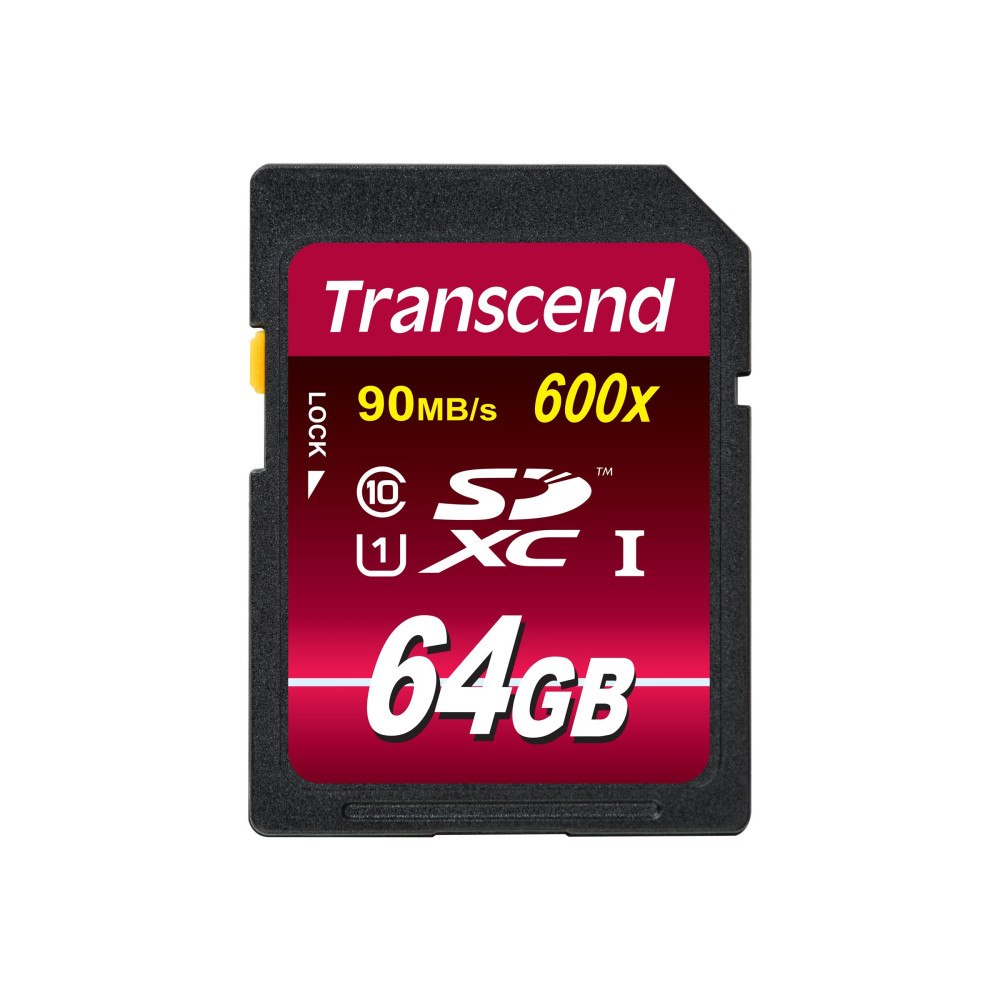 Transcend Information Transcend Ultimate - flash-minneskort - 64 GB - SDXC UHS-I