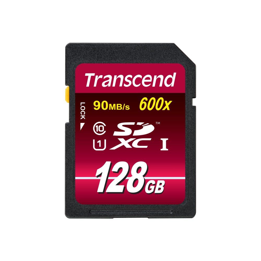 Transcend Information Transcend Ultimate series - flash-minneskort - 128 GB - SDXC UHS-I