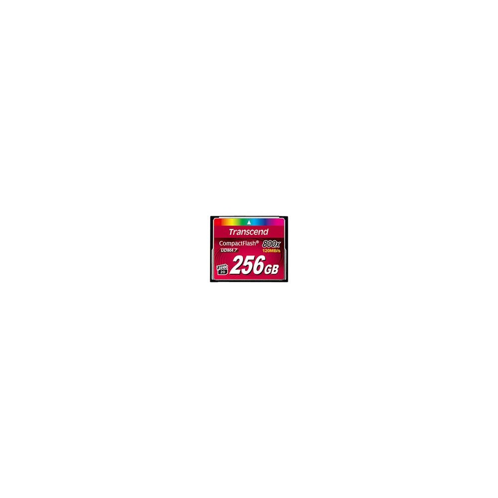 Transcend Information Transcend Premium - flash-minneskort - 256 GB - CompactFlash