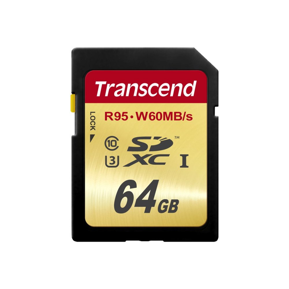 Transcend Information Transcend Ultimate - flash-minneskort - 64 GB - SDXC UHS-I