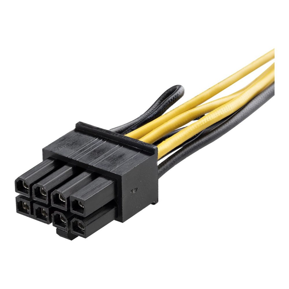 StarTech.com StarTech.com PCI Express 6 pin to 8 pin Power Adapter Cable - strömadapter - 6-stifts PCIe-ström till 8-stifts PCIe-strö...