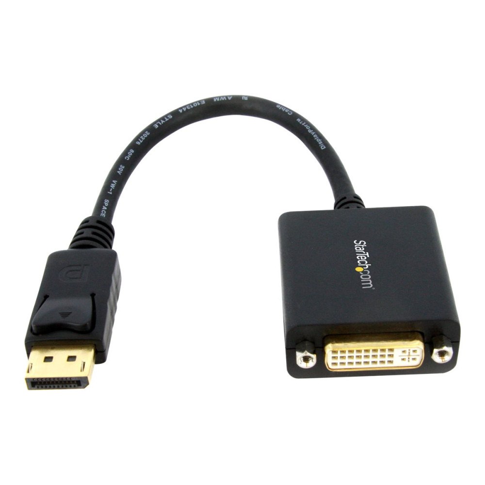StarTech.com StarTech.com DisplayPort till DVI-adapter - DisplayPort till DVI-D-adapter videokonverterare 1080p - DP 1.2 till DVI-skä...