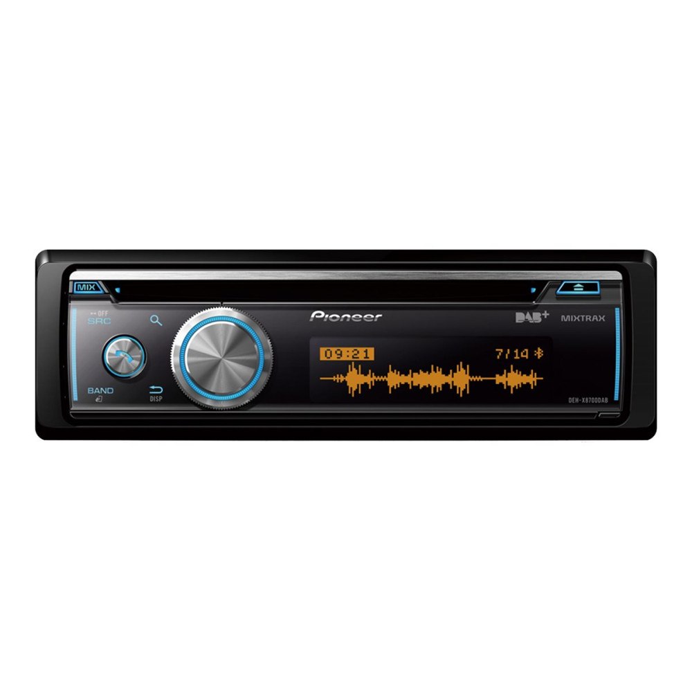 Pioneer Pioneer DEH-X8700DAB - Bil - CD-mottagare - inbyggd enhet - Enkel-DIN