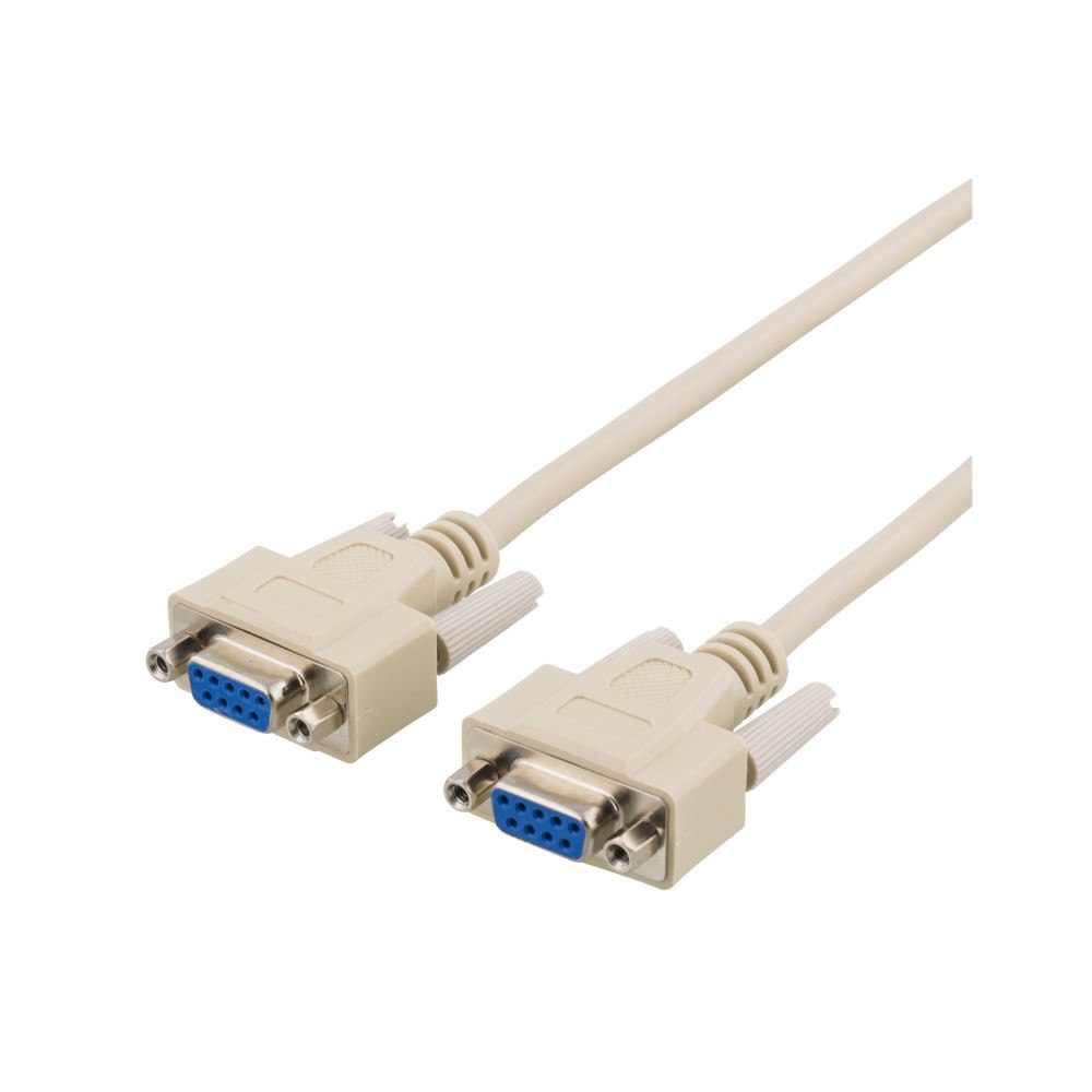 Deltaco DELTACO - seriell kabel - DB-9 till DB-9 - 3 m