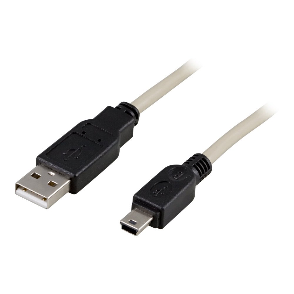 Deltaco DELTACO - USB-kabel - USB till mini-USB typ B - 1 m