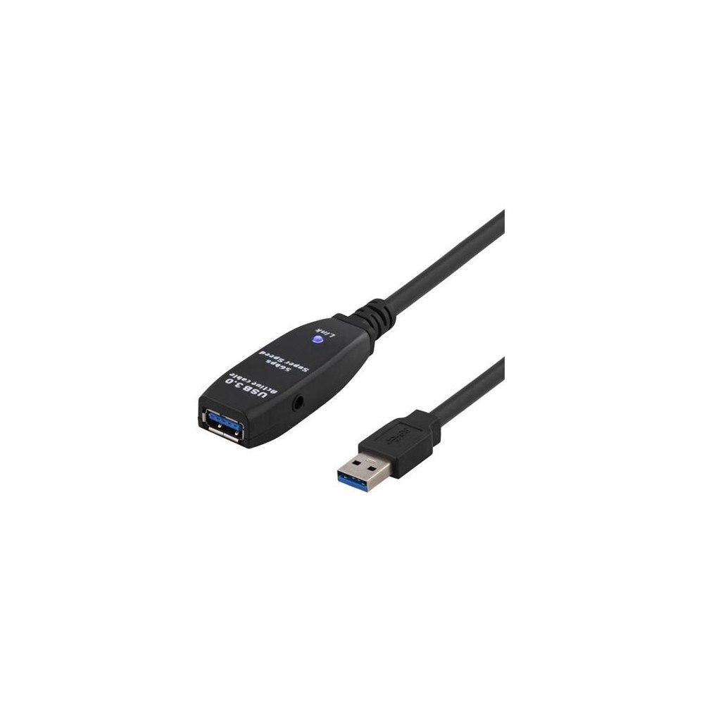 Deltaco DELTACO USB3-1004 - USB-förlängningskabel - USB typ A till USB typ A - 7 m