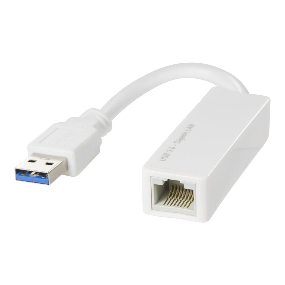 Deltaco DELTACO USB3-GIGA4 - nätverksadapter - USB 3.0 - Gigabit Ethernet