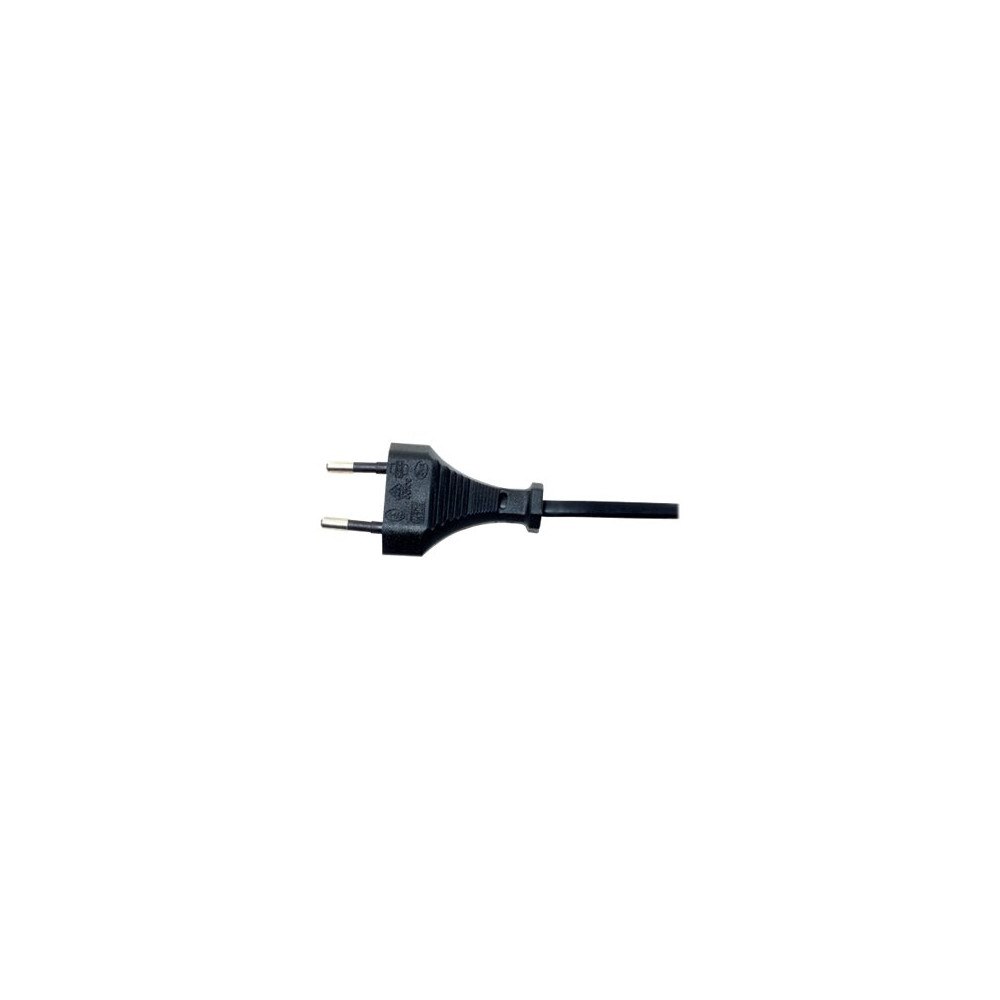 Manhattan Computer Products Manhattan Power Cord/Cable, Euro 2-pin (CEE 7/16) plug to C7 Female (figure of eight), 1.8m, 2.3A, Black, Lifetime Warra...