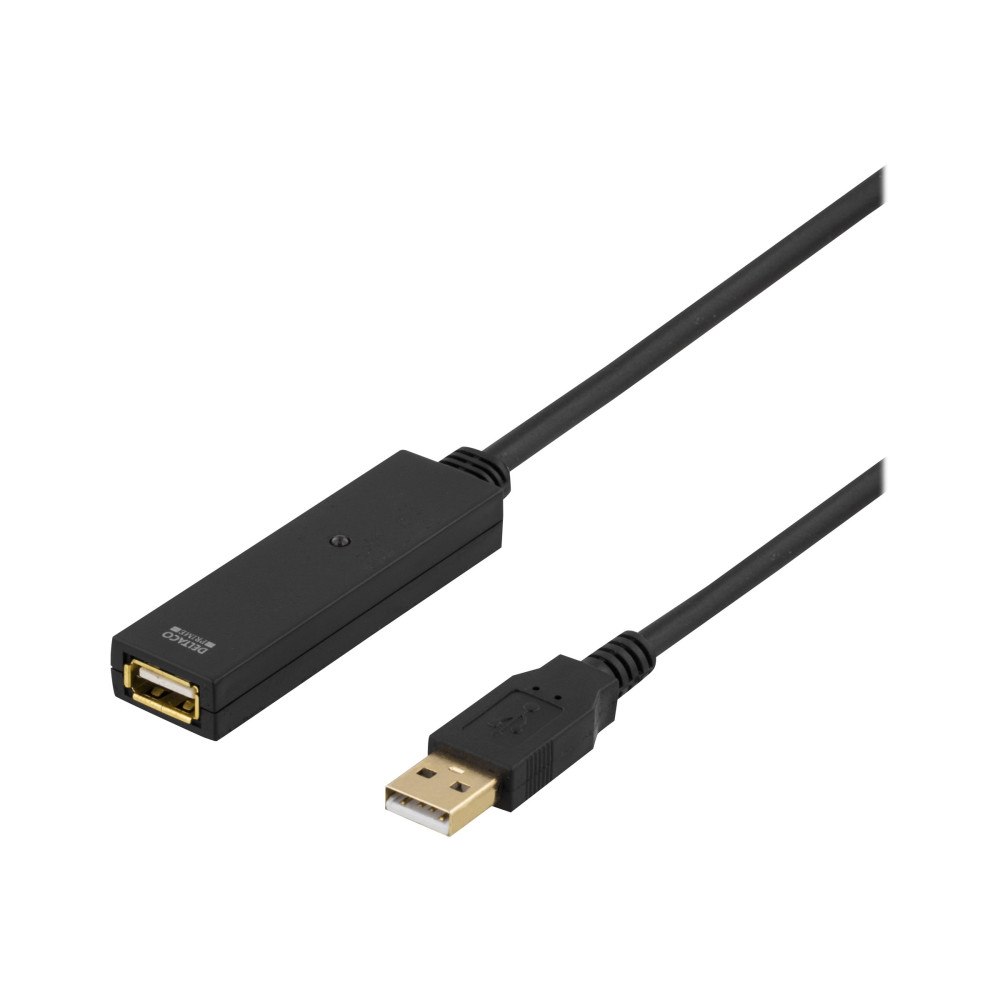 Deltaco DELTACO USB2-EX7M - USB-förlängningskabel - USB till USB - 7 m