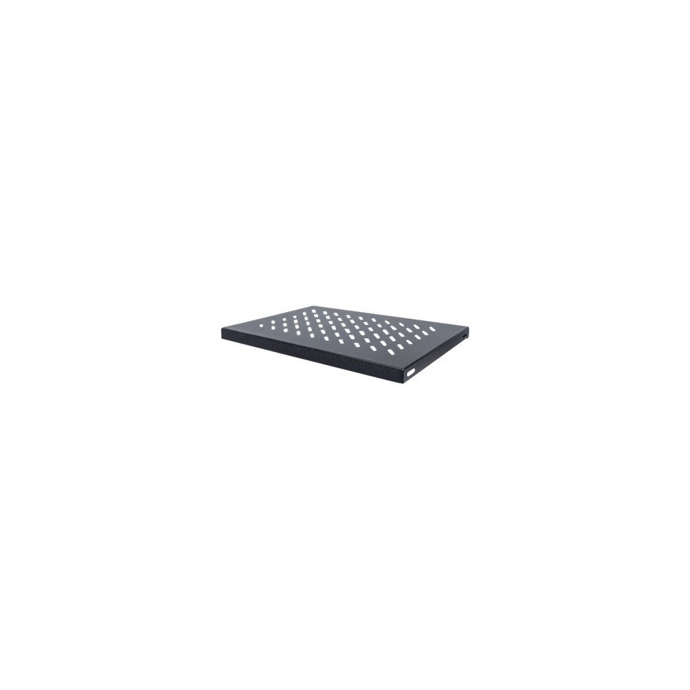 intellinet Intellinet 19" Fixed Shelf, 1U, 345mm Depth, Max 50kg, Black - hylla för rack - 1U