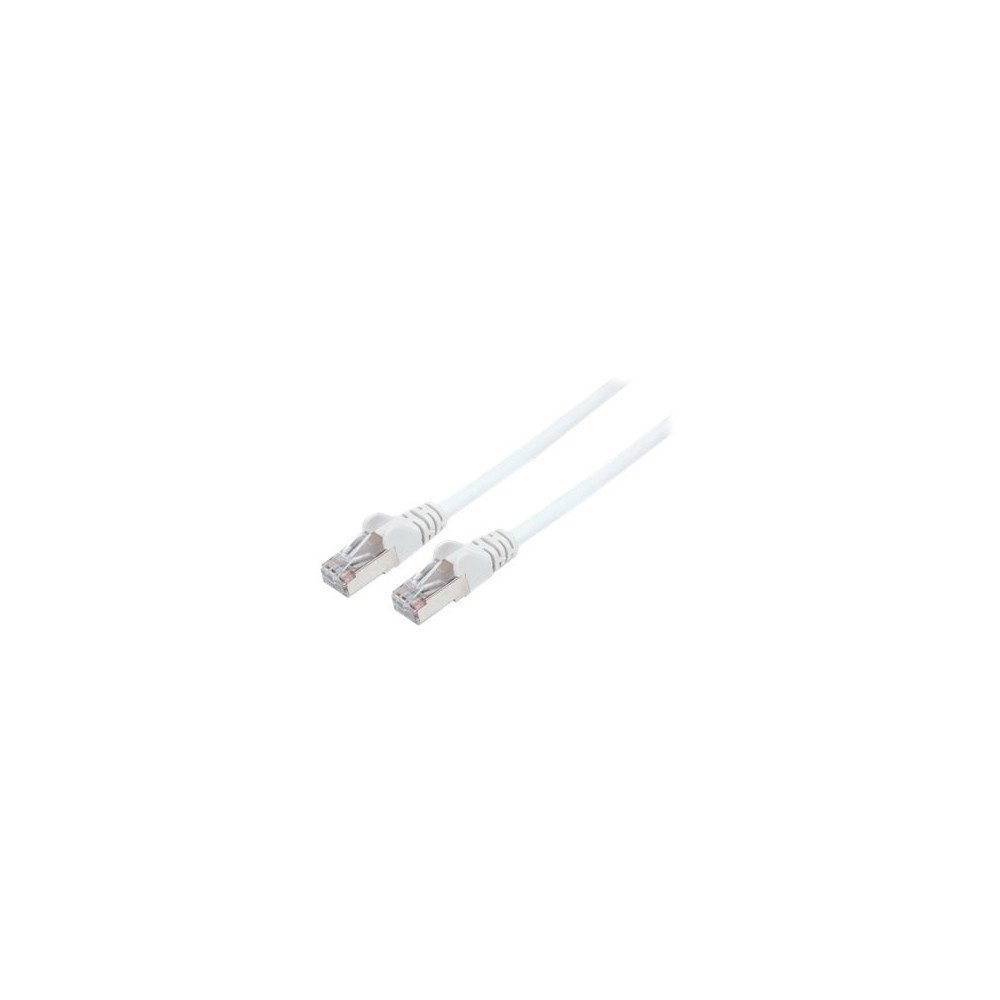 intellinet Intellinet Network Patch Cable, Cat6, 3m, White, Copper, S/FTP, LSOH / LSZH, PVC, RJ45, Gold Plated Contacts, Snagless,...