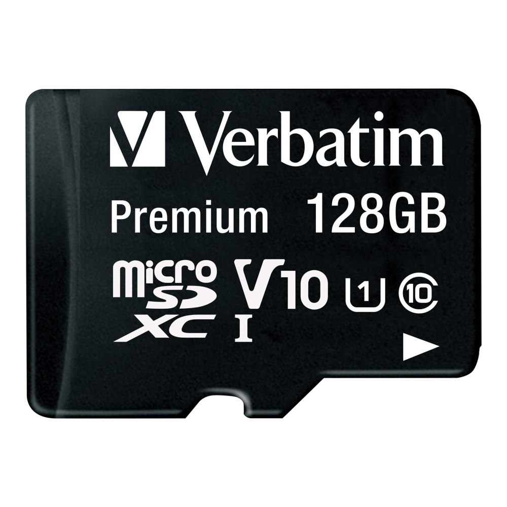VERBATIM Verbatim Premium - flash-minneskort - 128 GB - mikroSDXC UHS-I