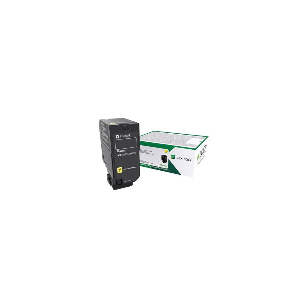 Lexmark International Lexmark - gul - original - tonerkassett - LRP