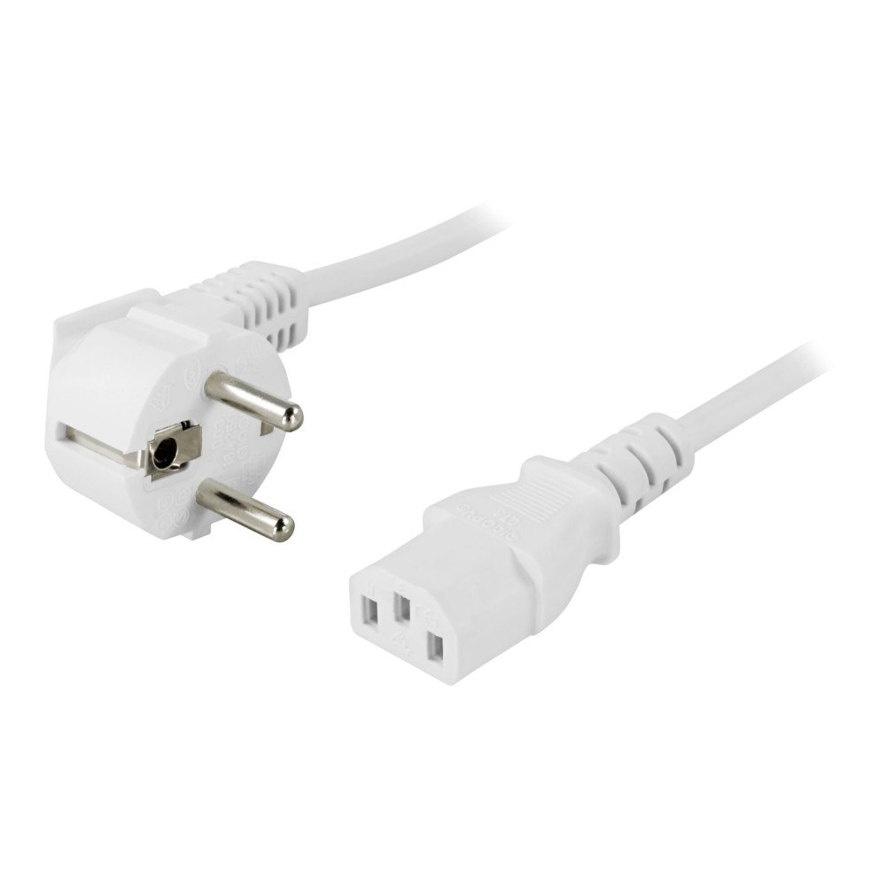 Deltaco DELTACO - strömkabel - power CEE 7/7 till power IEC 60320 C13 - 3 m