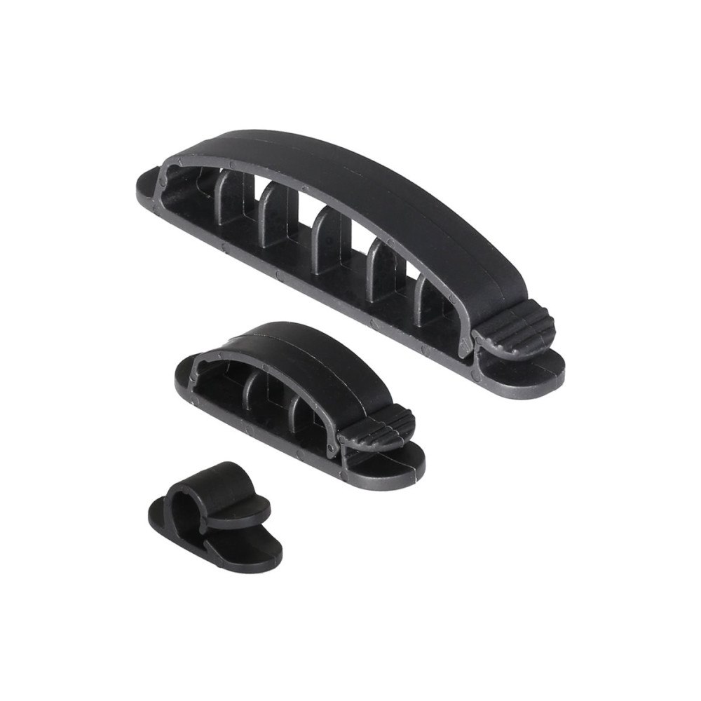 Deltaco DELTACO CM519 - sats med kabelklämmor