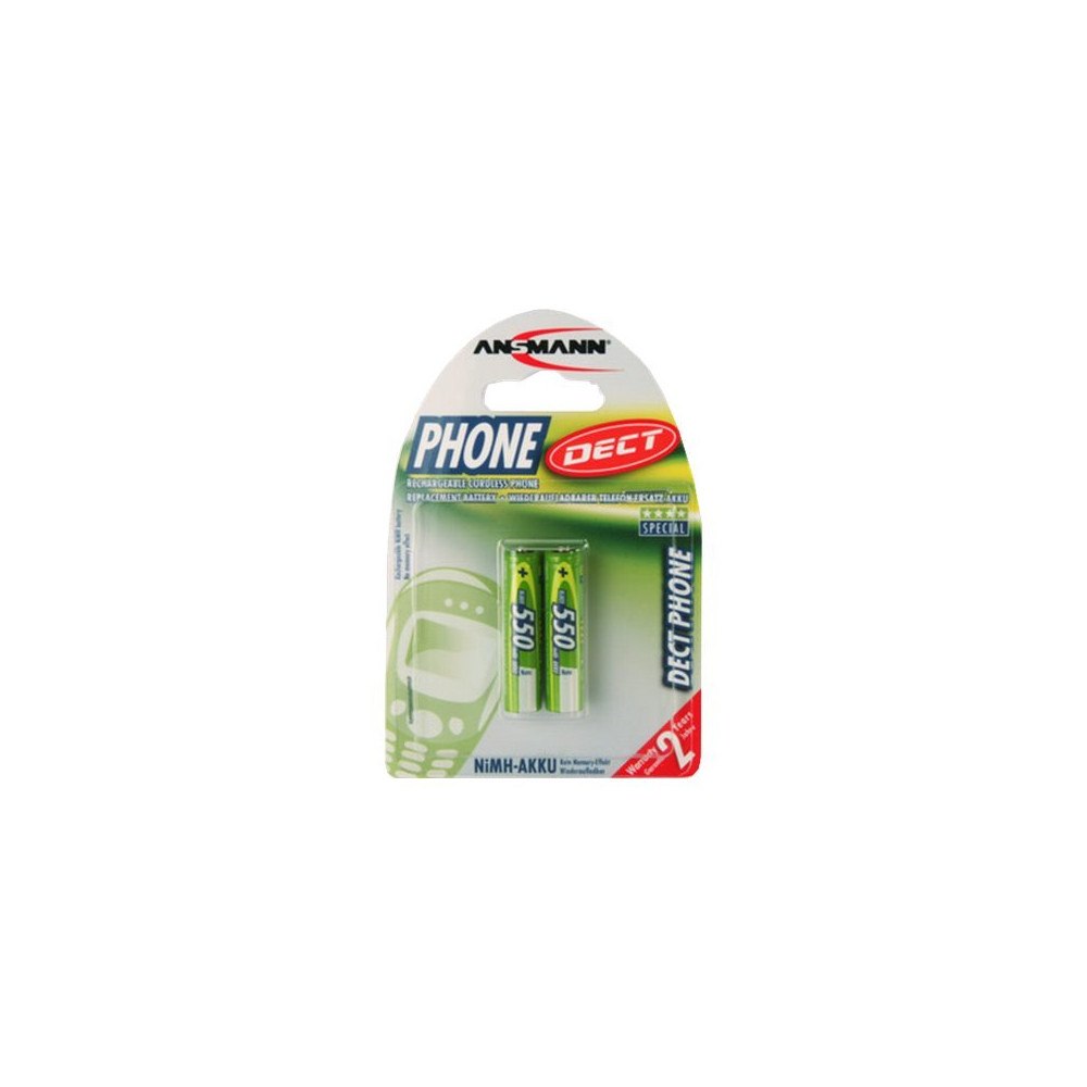 ANSMANN-ENERGY ANSMANN Dect batteri - 2 x AAA - NiMH