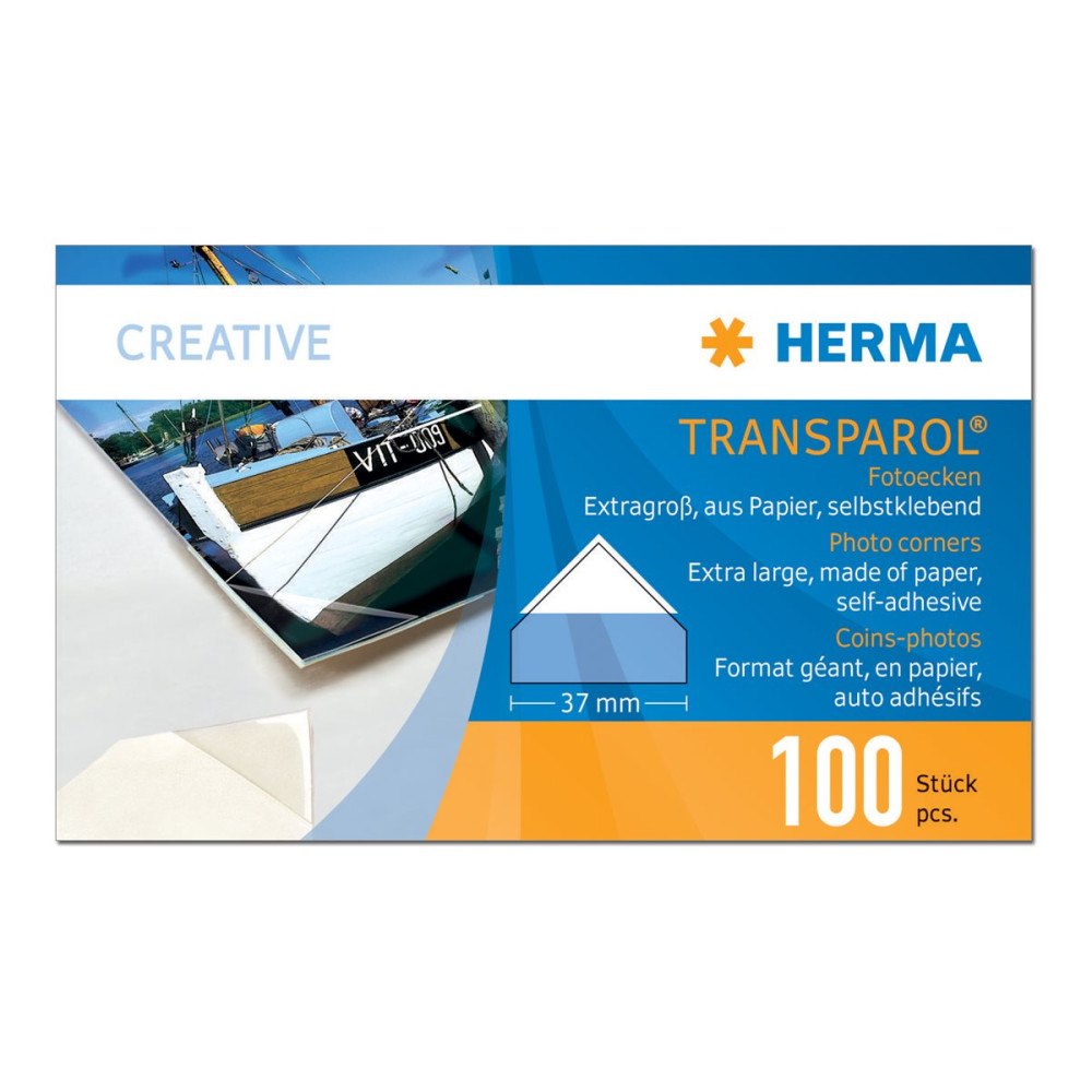 HERMA HERMA Transparol monteringshörn