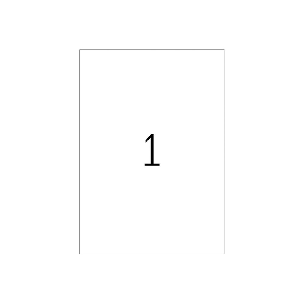 HERMA HERMA Special - etiketter - matt - 20 etikett (er) - A4