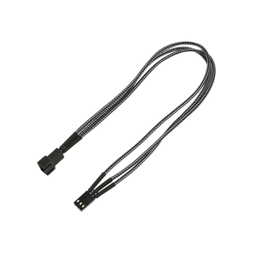 Nanoxia Technology Nanoxia - förlängningsströmkabel till fläkt - 3 PIN intern effekt till 3 PIN intern effekt - 30 cm