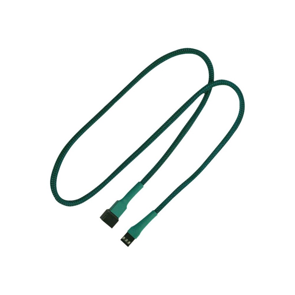 Nanoxia Technology Nanoxia - förlängningsströmkabel till fläkt - 3 pin Molex till 3 pin Molex - 60 cm