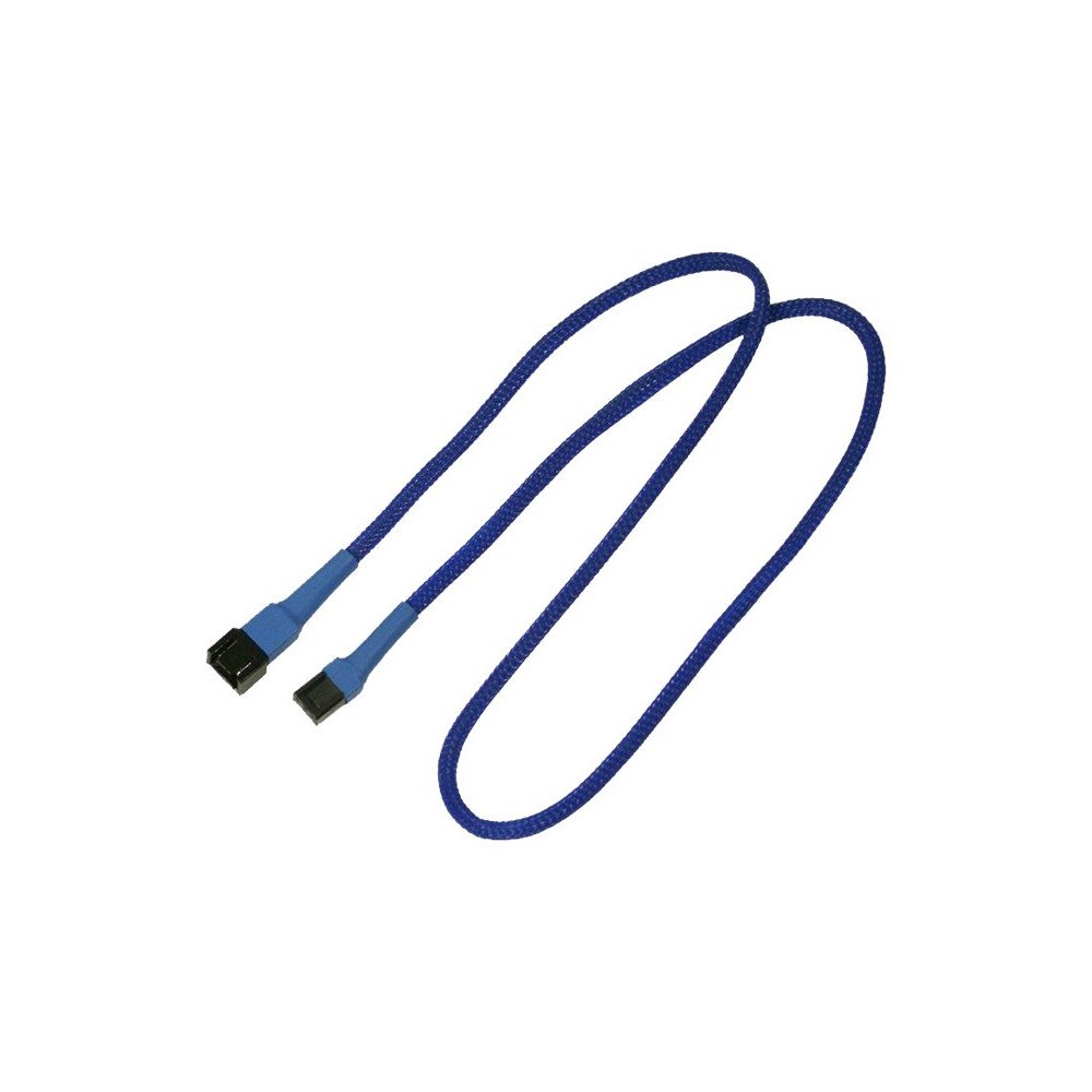 Nanoxia Technology Nanoxia - förlängningsströmkabel till fläkt - 3 pin Molex till 3 pin Molex - 60 cm