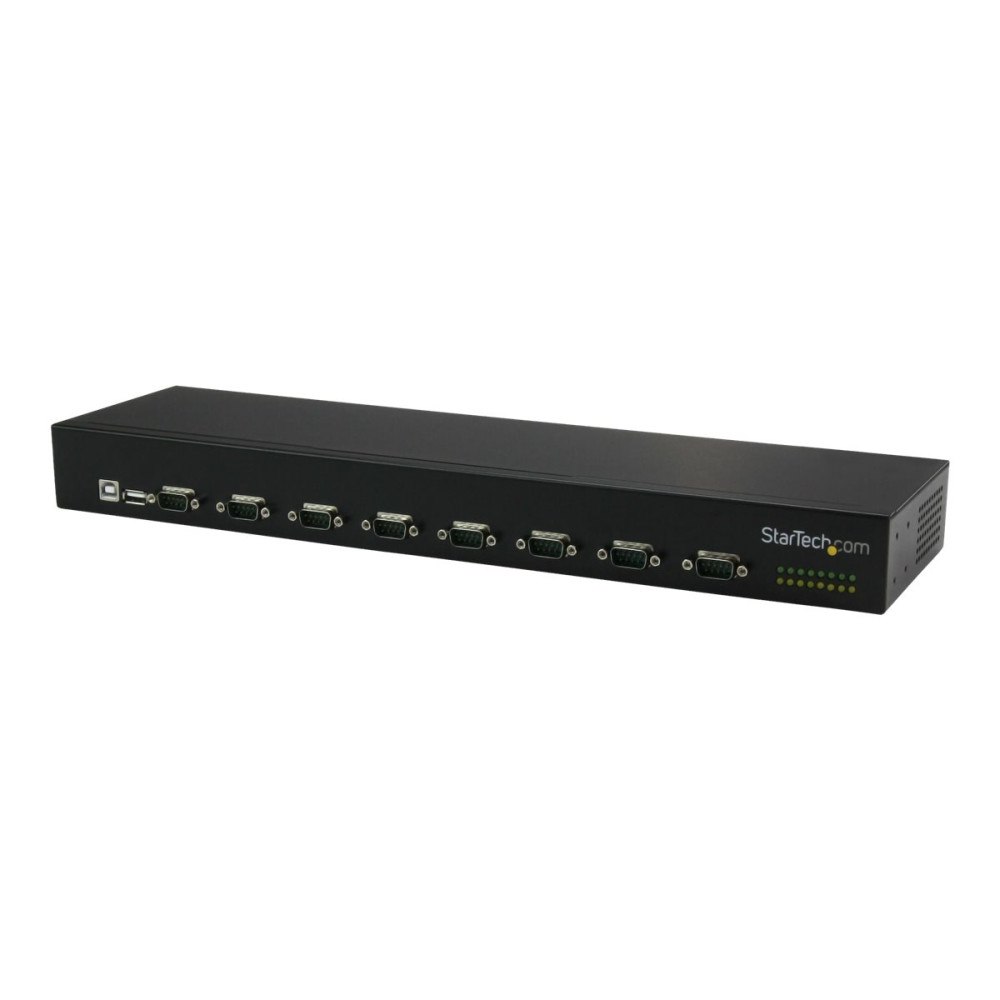 StarTech.com StarTech.com USB to Serial Hub - 8 Port - COM Port Retention - Rack Mount and Daisy Chainable - FTDI USB to RS232 Hub (I...