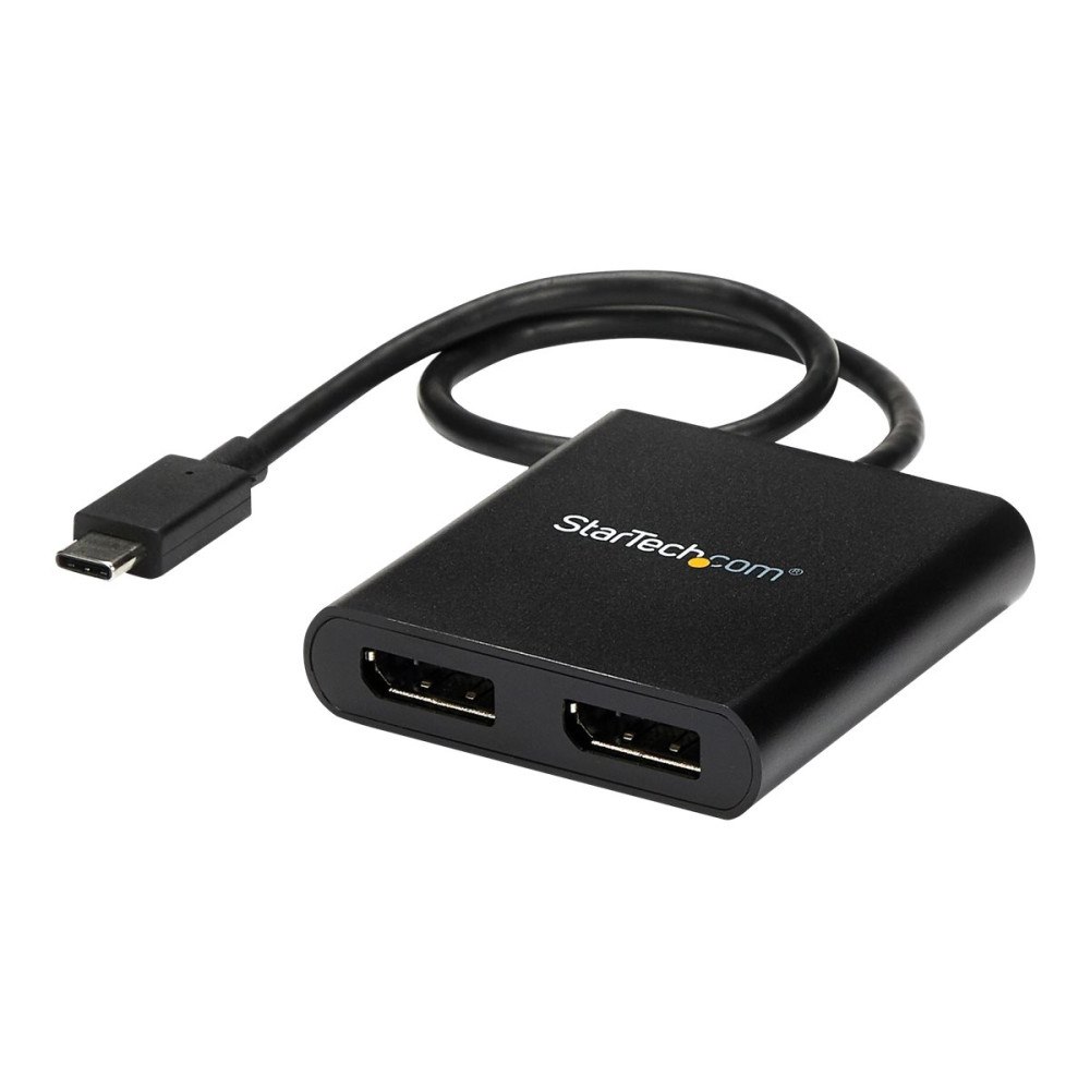 StarTech.com StarTech.com USB-C till DisplayPort-flerskärmsadapter - MST-hubb med 2 portar - DisplayPort-adapter - 24 pin USB-C till...