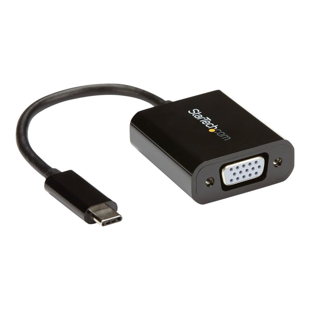 StarTech.com StarTech.com USB-C- till VGA-adapter - USB/VGA-adapter - 24 pin USB-C till HD-15 (VGA) - 18 cm