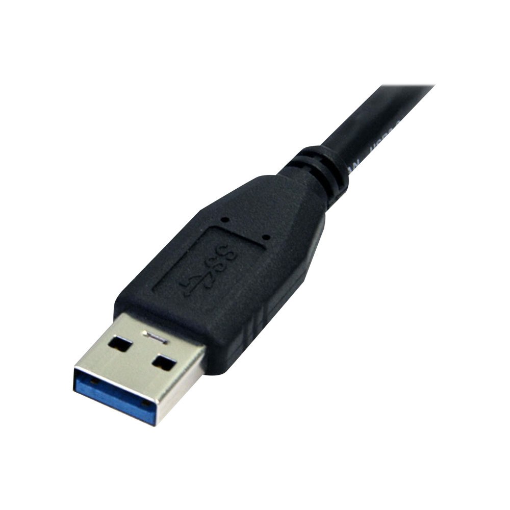StarTech.com StarTech.com 0,5 m svart SuperSpeed USB 3.0-kabel A till Micro B – M/M - USB-kabel - Micro-USB typ B till USB typ A - 50...