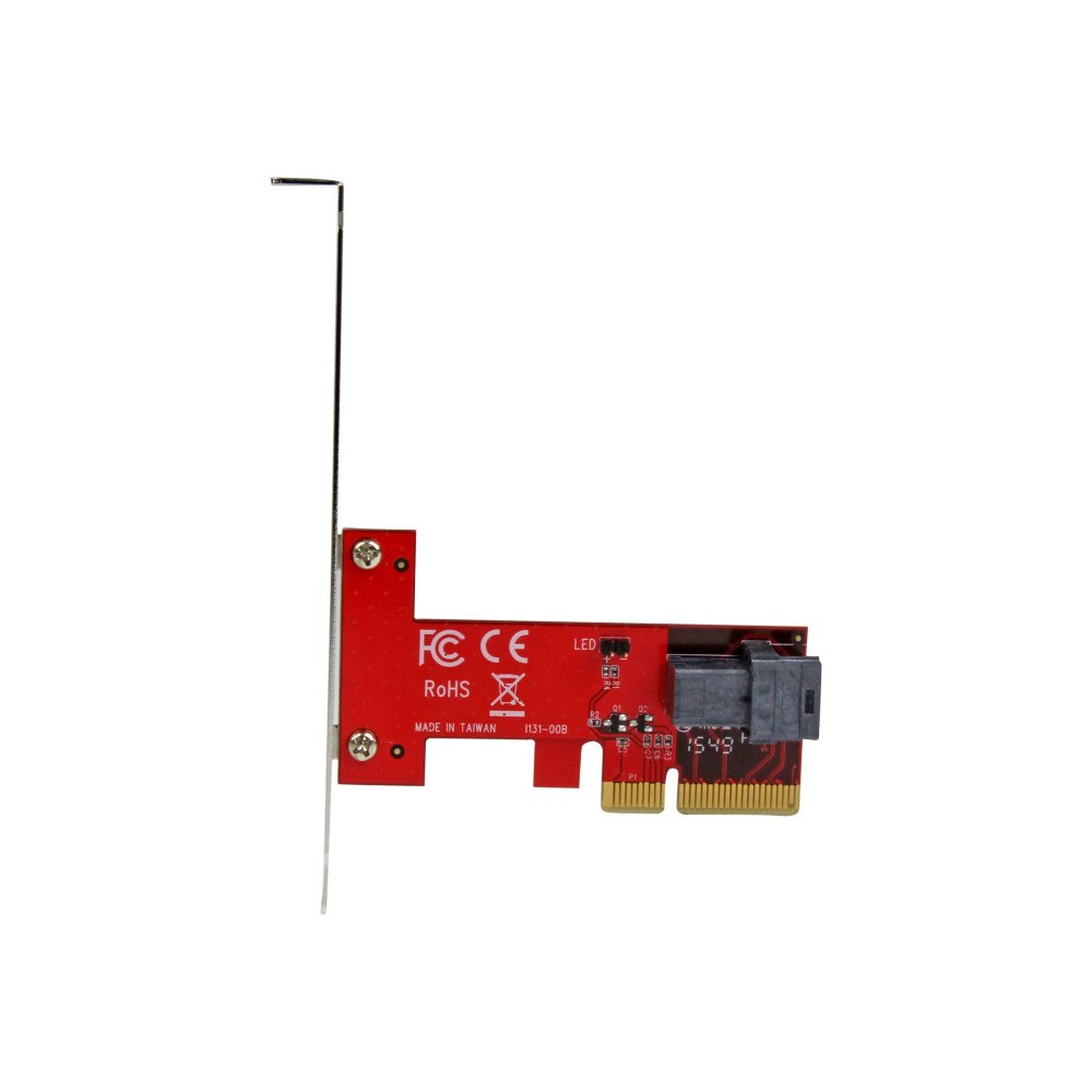StarTech.com StarTech.com 4-Lane PCI Express to SFF-8643 Adapter for PCIe NVMe U.2 SSD - U.2 2.5" NVMe SSD Adapter (PEX4SFF8643) - gr...