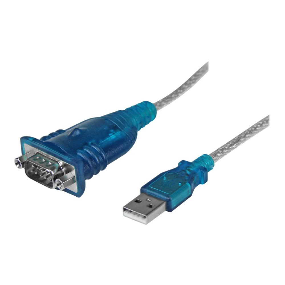 StarTech.com StarTech.com USB till seriell RS232 DB9-kabeladapter med 1 port – M/M - seriell adapter - USB 2.0 - RS-232