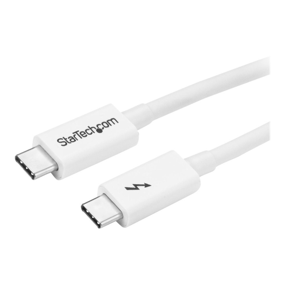 StarTech.com StarTech.com 3.3ft (1m) Thunderbolt 3 Cable, 20Gbps, 100W PD, 4K Video, Thunderbolt-Certified, Compatible w/ TB4/USB 3.2...