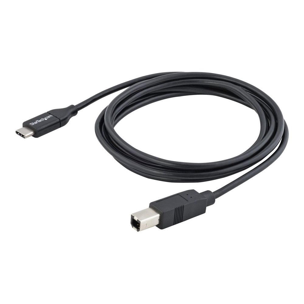 StarTech.com StarTech.com 2m 6ft USB C to USB B Cable - USB 2.0 - USB Type C Printer Cable M/M - USB 2.0 Type-C to Type-B Cable (USB2...