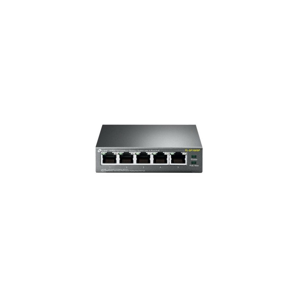 TP-LINK Technologies TP-Link TL-SF1005P - switch - 5 portar - ohanterad