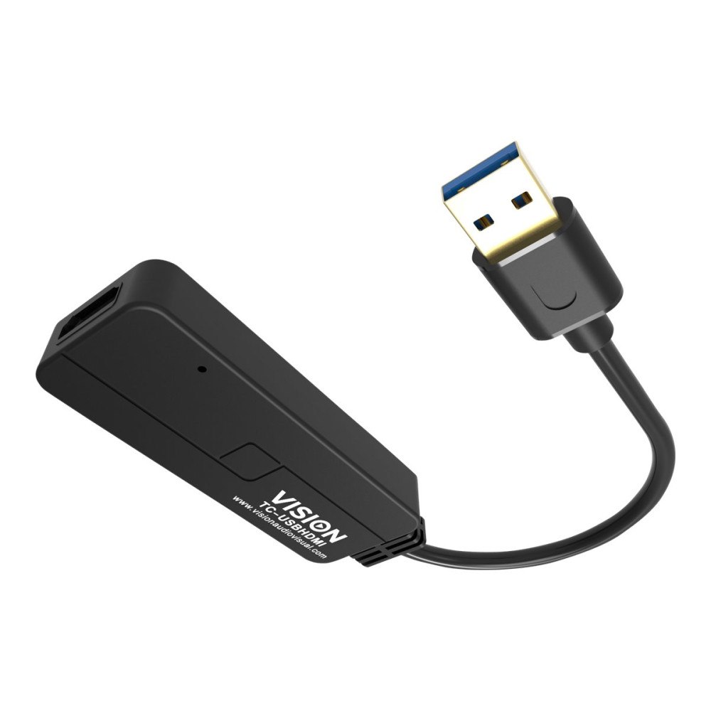 Vision Vision - extern videoadapter - svart