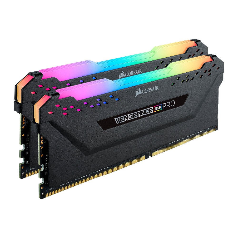 Corsair CORSAIR Vengeance RGB PRO - DDR4 - sats - 16 GB: 2 x 8 GB - DIMM 288-pin - 2933 MHz / PC4-23400 - ej buffrad