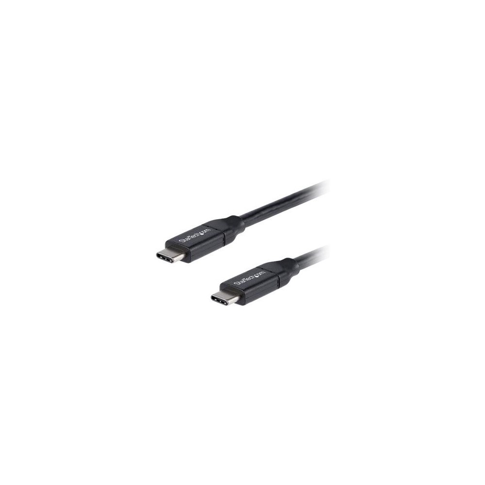 StarTech.com StarTech.com USB-C till USB-C-kabel med 5A PD - M/M - 1 m - USB 2.0 - USB-IF-certifierad - USB typ C-kabel - 24 pin USB-...