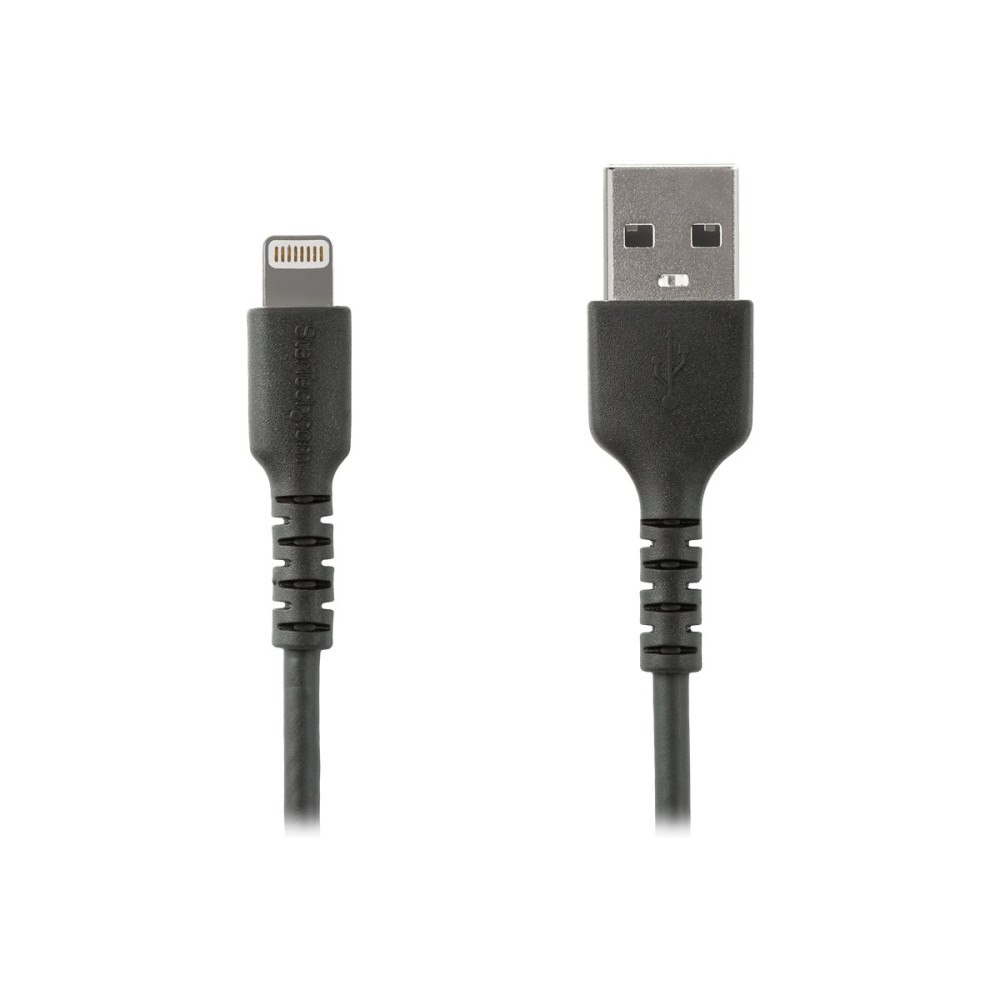 StarTech.com StarTech.com 1m tålig svart USB-A till Blixtkabel - Tungt, robust aramifiber USB typ A till Blixtladdare/synkron strömsl...