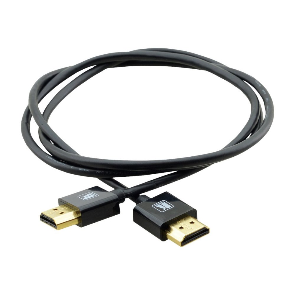Kramer Electronics Kramer C-HM/HM/PICO Series C-HM/HM/PICO/BK-1 - HDMI-kabel med Ethernet - 30 cm
