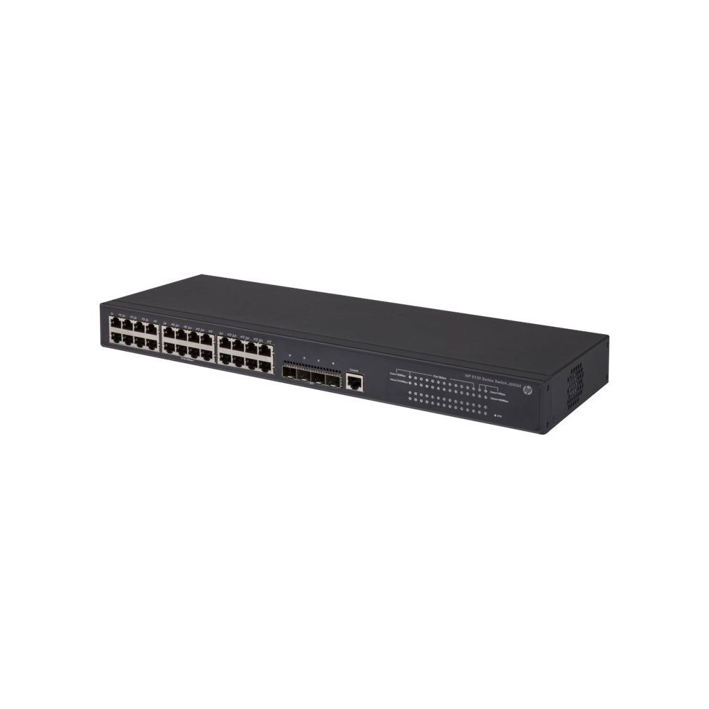 Hewlett Packard Enterprise HPE 5130-24G-4SFP+ EI - switch - 24 portar - Administrerad - rackmonterbar