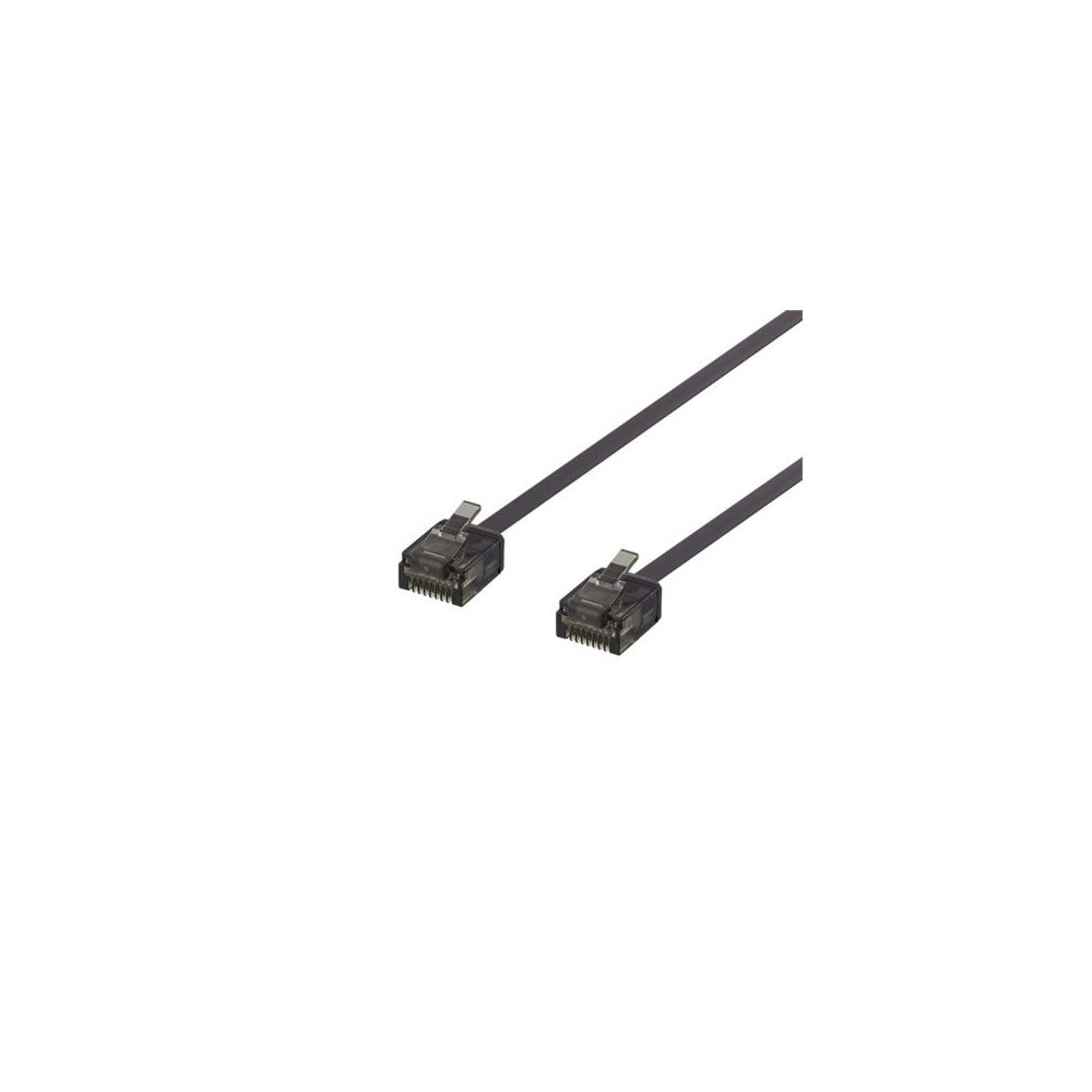 Deltaco DELTACO patch-kabel - 15 cm - svart