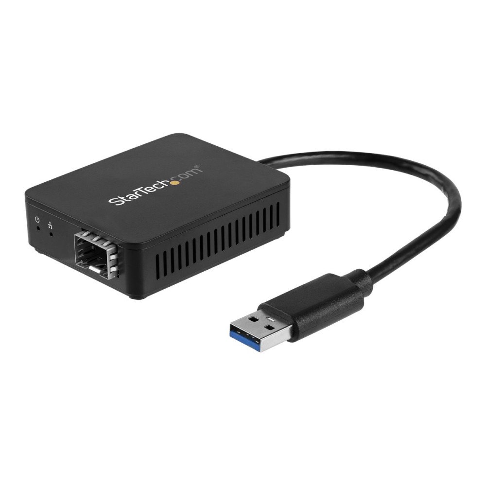 StarTech.com StarTech.com USB 3.0 för fiberoptik-omvandlare - Kompakt USB till öppen SFP-adapter - USB till gigabit-nätverksadapter -...