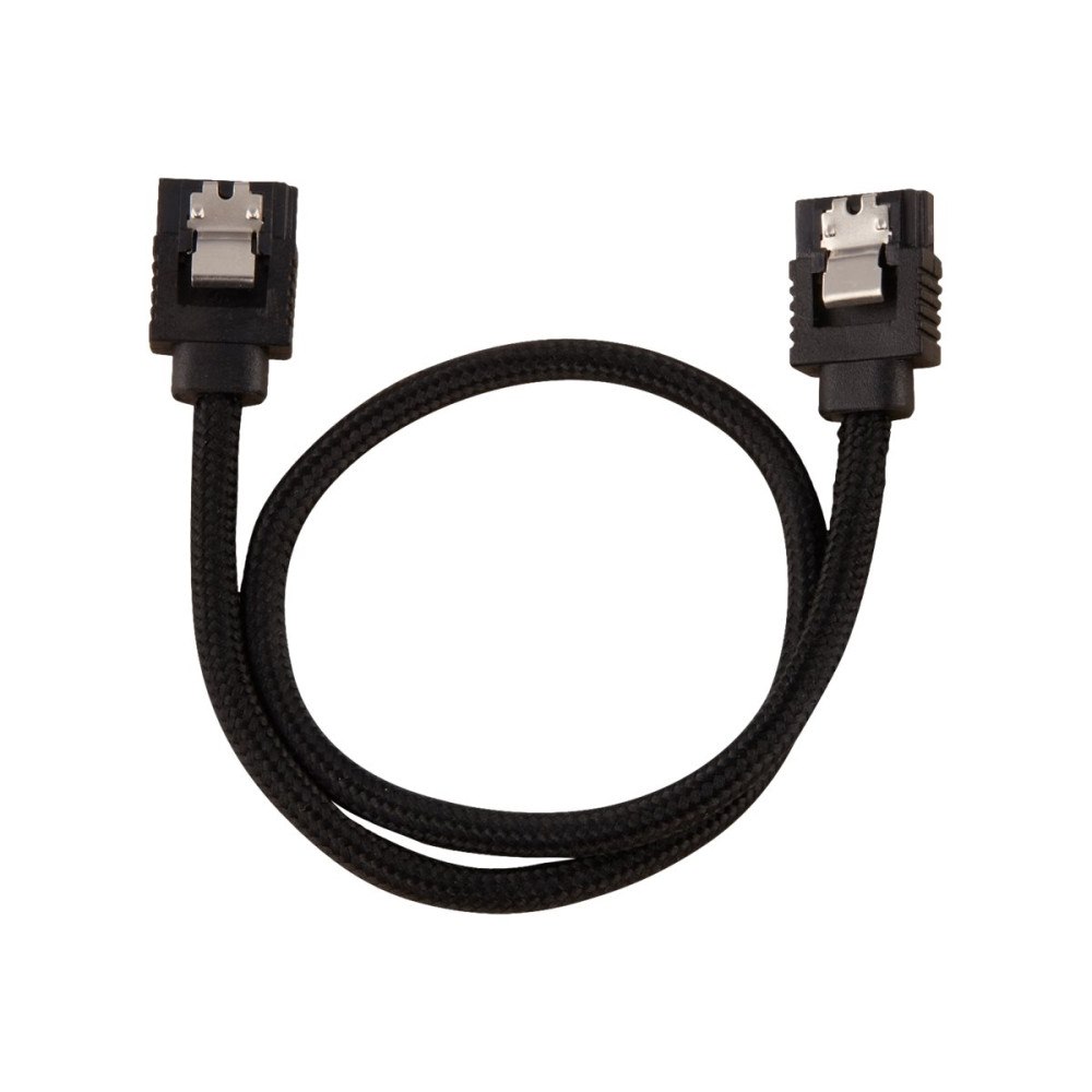 Corsair CORSAIR Premium Sleeved - SATA-kabel - 30 cm