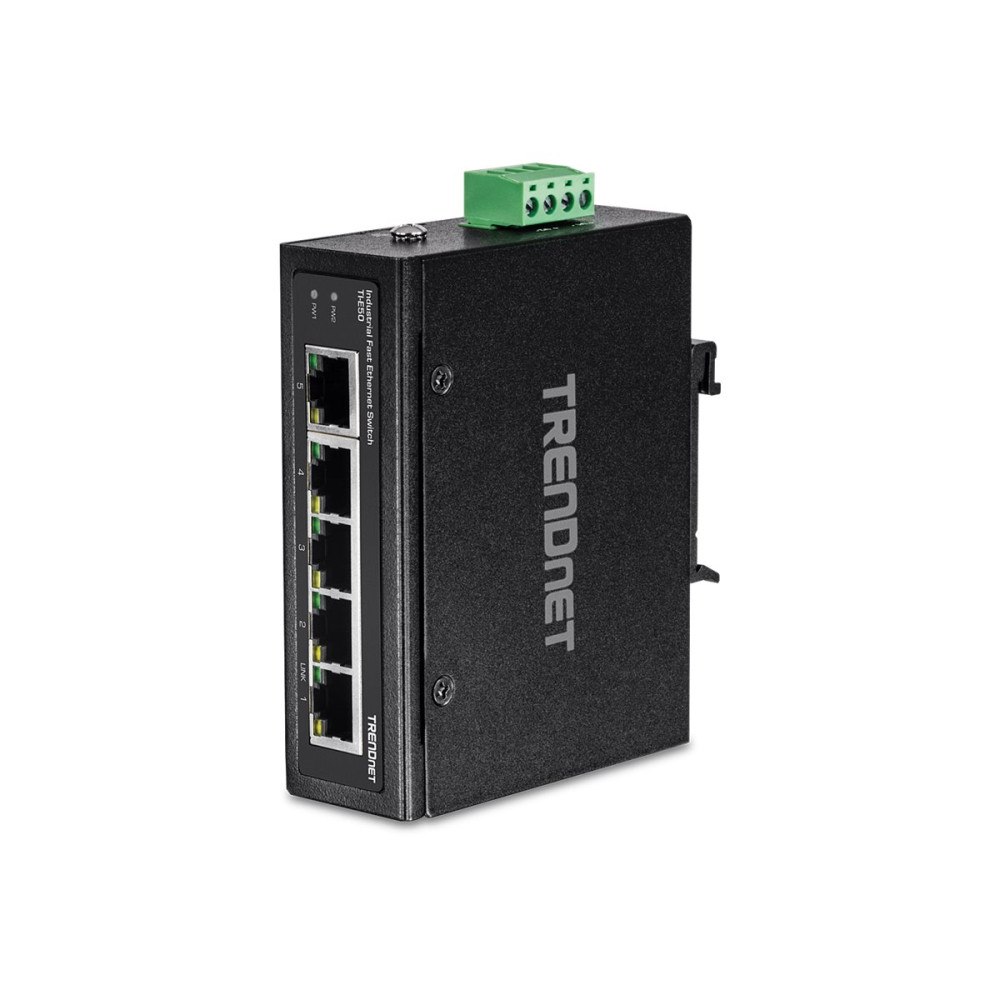 TRENDnet TRENDnet TI-E50 - switch - 5 portar - ohanterad - TAA-kompatibel