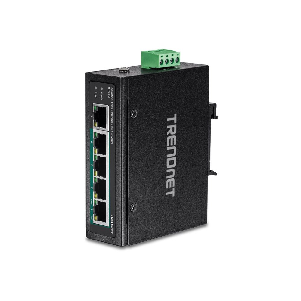 TRENDnet TRENDnet TI-PE50 - switch - 5 portar - ohanterad - TAA-kompatibel