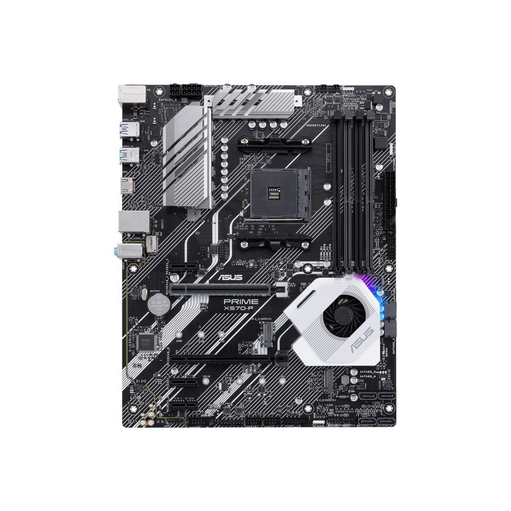 ASUSTeK COMPUTER ASUS PRIME X570-P - moderkort - ATX - Socket AM4 - AMD X570