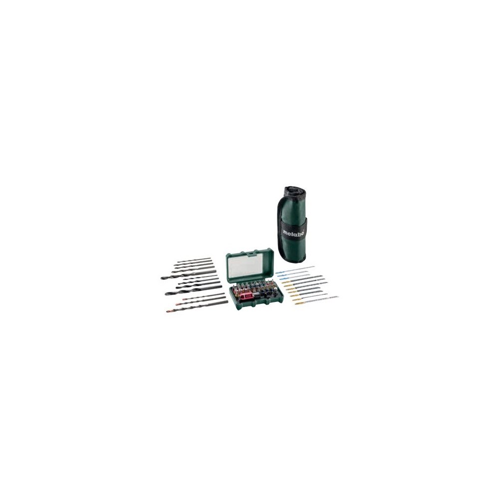 Metabo Metabo jig saw blade, screwdriver and drill bit set - 55 delar