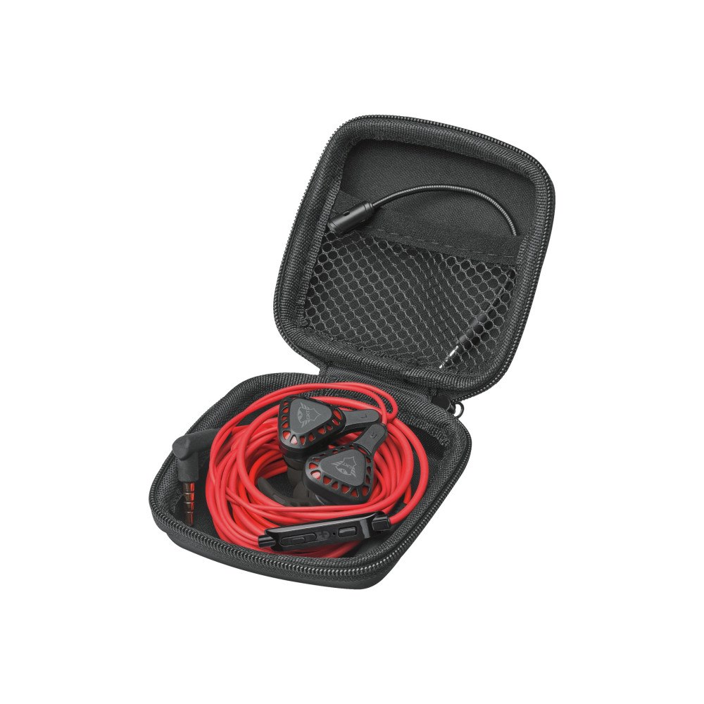 Trust Computer Products Trust GXT 408 Cobra - hörlurar med mikrofon - 3,5 mm kontakt