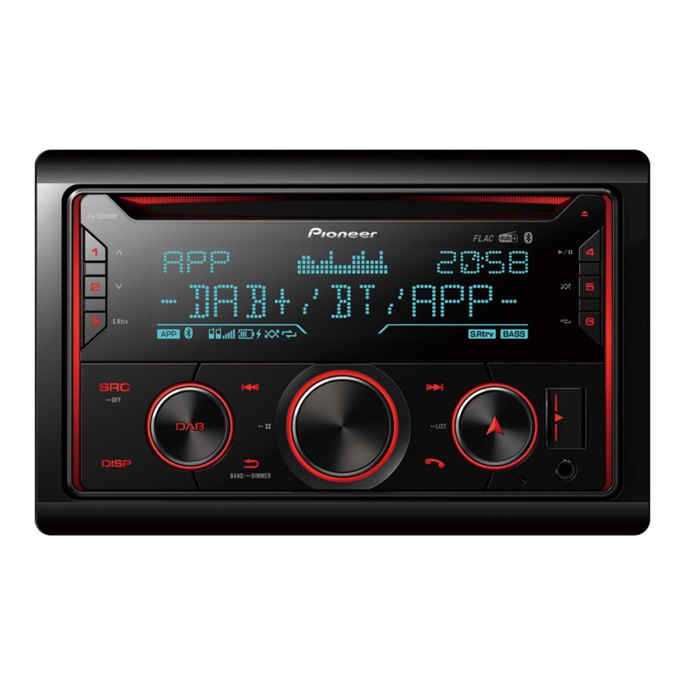 Pioneer Pioneer FH-S820DAB - Bil - CD-mottagare - inbyggd enhet - Dubbel-DIN