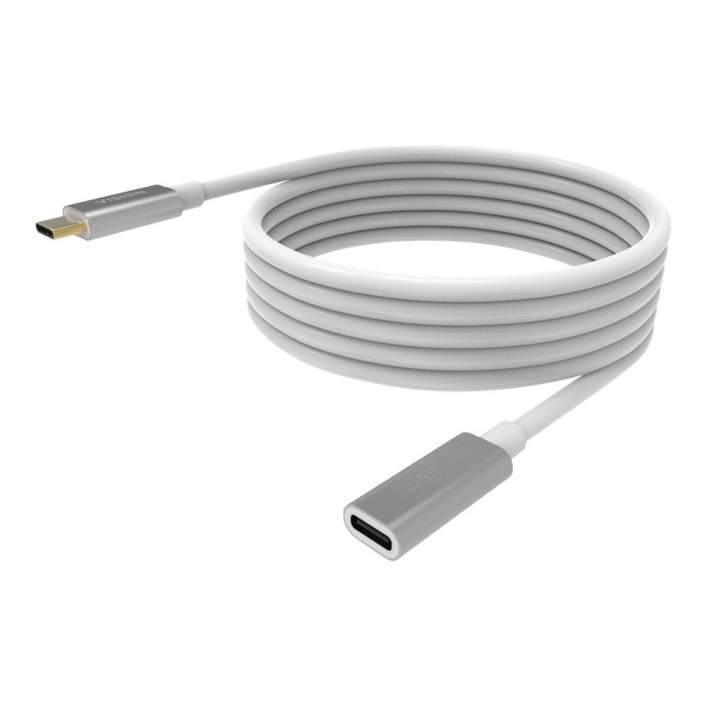 Vision Vision Techconnect - USB-förlängningskabel - 24 pin USB-C till 24 pin USB-C - 2 m